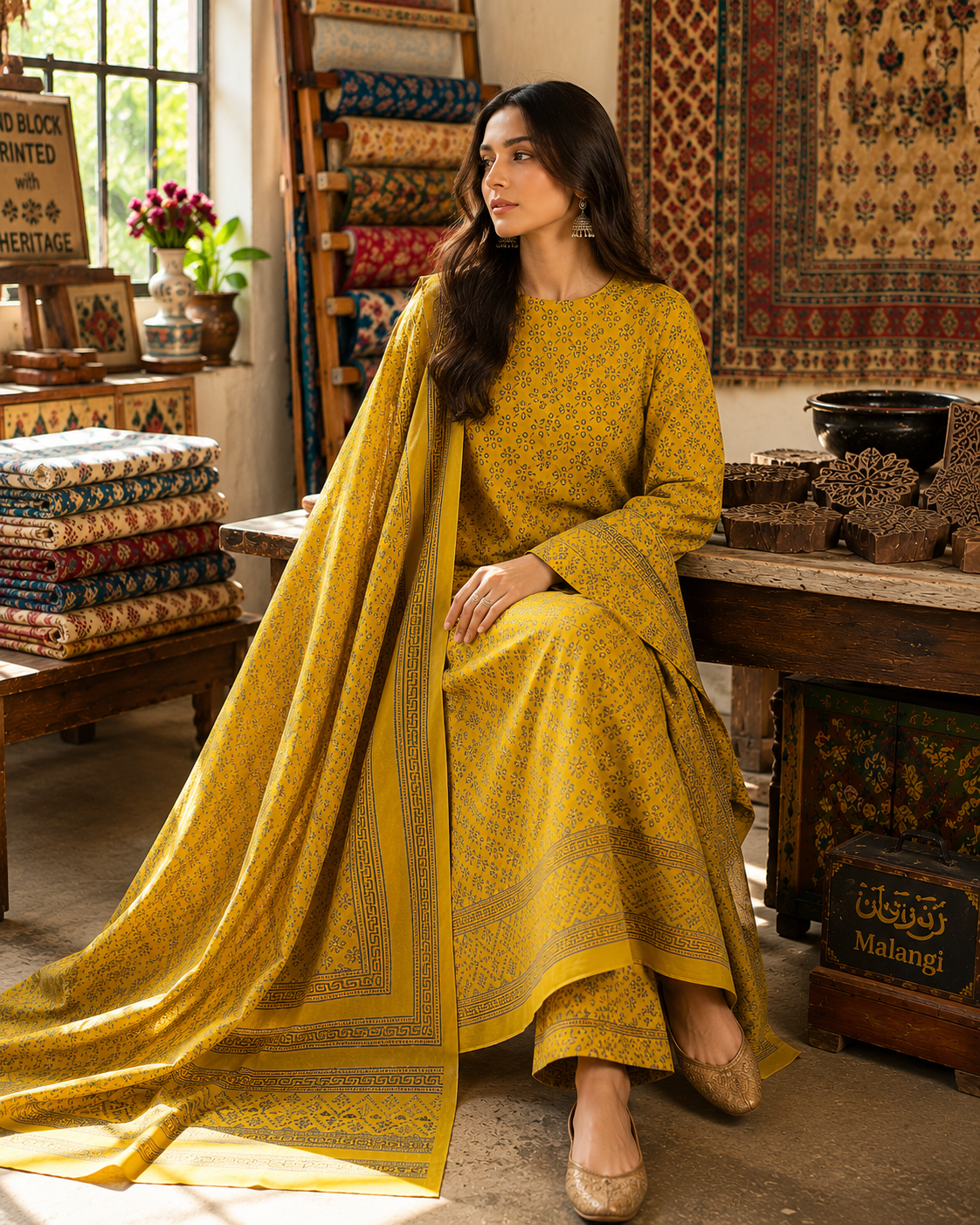 Ajrak 3-b Ajrak - Image 1