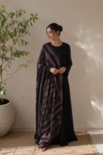 Korean Shamoz Silk Ajrak Shawl - Image 4